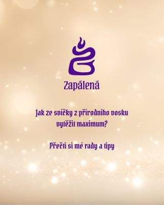 Přírodní svíčky umí dělat zázraky – jen potřebují trochu péče. 🕯️ Sójový vosk je citlivější než parafín, ale když se k...